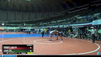 157 lbs Round 3 (3 Team) - Robert Lawlor, Alvernia University vs Zane Cox, Roanoke College