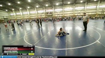 75 lbs Champ. Round 1 - Grayson Skeem, Fremont Wrestling Club vs Cooper Saxton, Mountain Ridge Sentinels