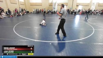 39 lbs 1st Place Match - Lyam Mckee, Uintah Wrestling vs Ridge Jessop, Ryse Wrestling Academy