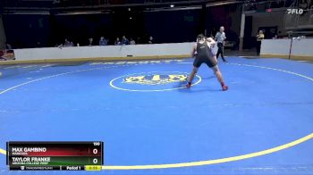 190 lbs Cons. Semi - Max Gambino, Maricopa vs Taylor Franke, Arizona College Prep