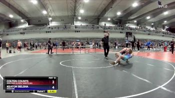 175 lbs Quarterfinal - Keaton Belsha, Missouri vs Colten Counts, Nixa High School Wrestling