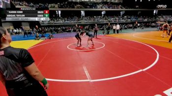 6A 165 lbs Champ. Round 1 - Karen Kime, Clute Brazoswood vs Abigail Taylor, Klein Collins