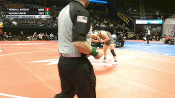 190 Class 2 lbs 1st Place Match - Alayna Leslie, Staley vs Kendall Angelo, Oak Park