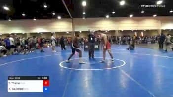 78 kg Quarterfinal - Trace Thome, Florida vs Rashaad Saunders, Brave Tough Wrestling Club