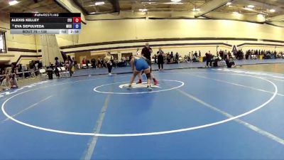 138 lbs Cons. Round 2 - Alexis Kelley, Indiana Tech University vs Eva Sepulveda, Muskegon Community College