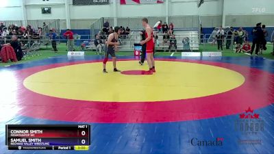 55kg Cons. Round 2 - Connor Smith, Mountaintop WC vs Samuel Smith, Nechako Valley Wrestling
