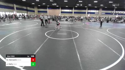 72 lbs Final - Bailey Heinsohn, SoCal Hammers vs Jessie Kelly, Savage House WC