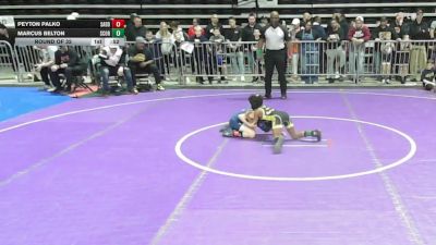55 lbs Round Of 32 - Peyton Palko, Saddle Brook vs Marcus Belton, Scorpions