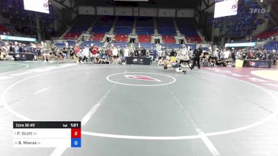 157 lbs Cons 32 #2 - Preston Scott, OK vs Barrett Mieras, IA