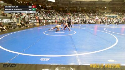135 lbs Consi Of 8 #2 - Walter Taylor, Rogue Warrior Wrestling vs Kingston Stricker, SWAT