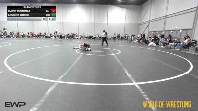 110 lbs Rr Rnd 2 - Elijah Martinez, Mat Union Misfits 12U vs Armond Goree, Tulsa Elite 12U 1