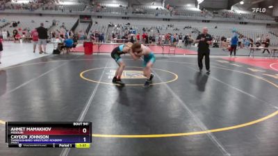 138 lbs Cons. Semi - Ahmet Mamakhov, Missouri vs Cayden Johnson, Thoroughbred Wrestling Academy (TWA)