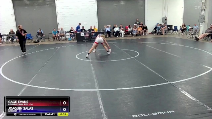 136 lbs Placement Matches (16 Team) - Gage Evans, Pennsylvania Red vs ...