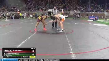 D1-189 lbs Champ. Round 1 - Jahidur Chowdhury, Warren Mott vs Dakota Veltman, Byron Center