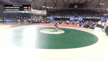 Boys 1B/2B 113 Champ. Round 1 - Louis Brotherton, Brewster vs Jonathan Ortega, Tonasket