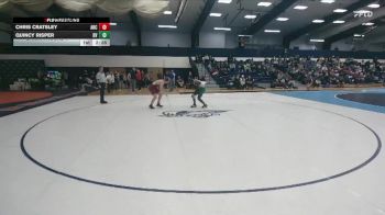 174 lbs Champ. Round 1 - Quincy Risper, Delaware Valley vs Chris Cratsley, Arcadia