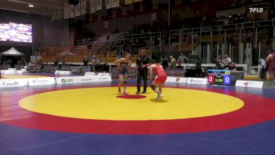 57kg Round 5 - Laurence Beauregard, Montreal Wrestling Club vs Gabriela Cross, Dinos Wrestling Club