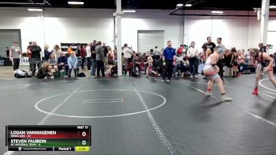 110 lbs Semis (4 Team) - Logan Vanwagenen, Rebellion vs Steven Faubion, NC National Team