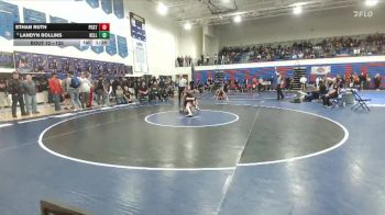 120 lbs Cons. Round 4 - Landyn Rollins, Kellogg vs Ethan Ruth, Post Falls