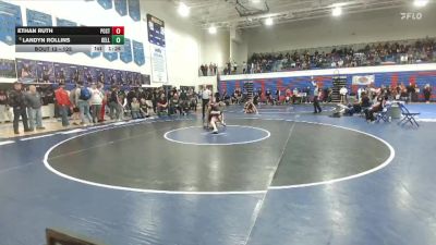 120 lbs Cons. Round 4 - Landyn Rollins, Kellogg vs Ethan Ruth, Post Falls