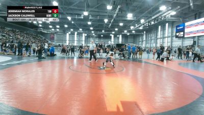 56 lbs Cons. Quarters - Jeremiah Morales, Toppenish Badboy Wrestling vs Jackson Caldwell, No Limits Wrestling Club