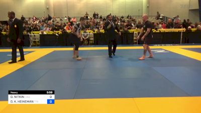 DAMIEN NITKIN vs DAVID K. HEINEMAN 2023 World IBJJF Jiu-Jitsu No-Gi Championship