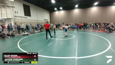 66-72 lbs Round 1 - Elliot Woods, Rockwall Training Center vs Jackson Magnusen, Waco Wrestling Academy