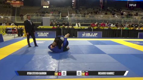 Ricardo Ramirez vs Ryan Steven Barron 2025 Pan Jiu Jitsu IBJJF Championship