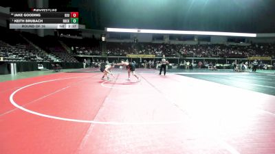 165 lbs Round Of 16 - Jake Gooding, Ohio State vs Keith Brubach, Slippery Rock