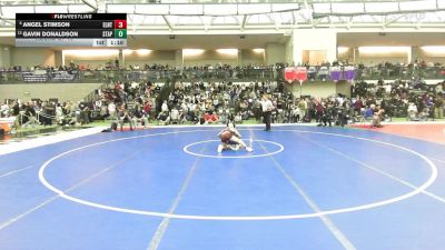 113 lbs Round Of 16 - Angel Stimson, East Lyme/Norwich Tech vs Gavin Donaldson, Staples