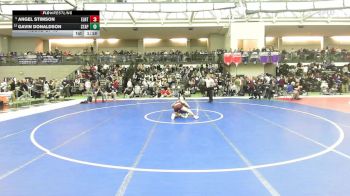 113 lbs Round Of 16 - Angel Stimson, East Lyme/Norwich Tech vs Gavin Donaldson, Staples