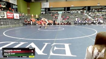 175 lbs Semifinals (8 Team) - Baylor Bart, COWETA vs Nathaniel Escobar, CLAREMORE