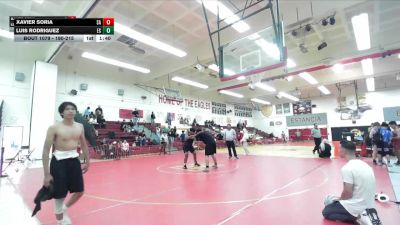 190-215 lbs Round 3 - Luis Rodriguez, Estancia H.S. vs Xavier Soria, Santa Ana