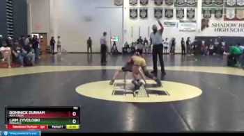 106 lbs Cons. Round 5 - Dominick Durham, Holy Cross vs Liam Zyvoloski, Monarch