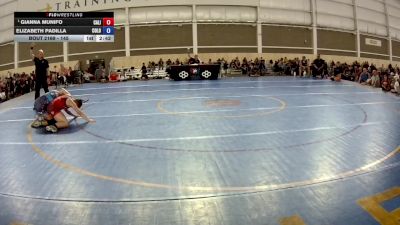 145 lbs Champ. Round 1 - Gianna Munifo, California vs Elizabeth Padilla, Colorado