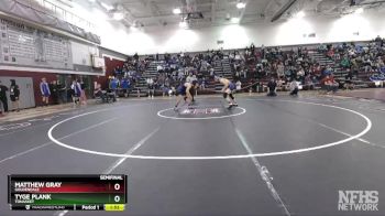 138 lbs Semifinal - Tyge Plank, Tonasket vs Matthew Gray, Goldendale