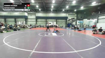 95 lbs Rr Rnd 2 - Dominik Coleman, M2 Training Center - BHS vs Nathan Kasak, 4M - BHS