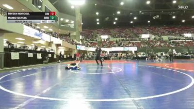 52 lbs Cons. Round 3 - Mateo Garcia, Shepherd Wrestling Club vs Trysen Nordell, THT Wrestling Club