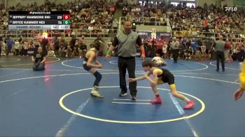 76 lbs Champ. Round 1 - Jeffery Hammons SW-, CEWA vs Bryce Kammer NE3, Tallmadge