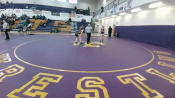 155 lbs Round 2 - Jesalyn Blair, Thermopolis vs Kaitlyn McAlhany, Rocky Mountain