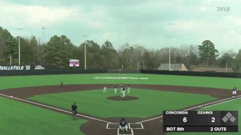 Replay: Concordia (TX) vs Ozarks (AR) - DH | Mar 14 @ 3 PM