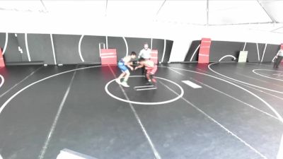 157 lbs Champ. Round 1 - Hector E Sandoval, Team SoCal Wrestling Club vs Arturo Suazo, El Modena