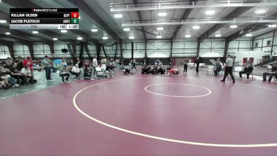 113 lbs Round 2 (8 Team) - Killian Olsen, North Sanpete vs Jacob Pletsch, American Fork