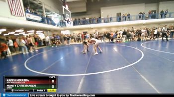 120 lbs Cons. Round 5 - Kaden Herrera, Roy Wrestling Club vs Monty Christiansen, Emery