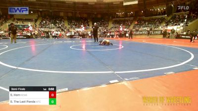 52 lbs Semifinal - Samantha Ham, Nebraska Wrestling Academy vs Sariah The Last Panda, WTC