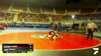 D4-126 lbs Quarterfinal - Chris Teeples, Mayer HS vs Yovanni Suarez, Mogollon