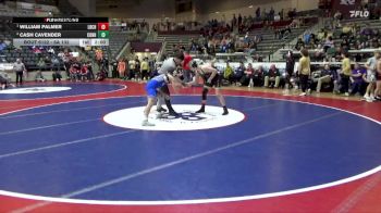 6A 132 lbs Cons. Semi - William Palmer, Little Rock Central High School vs Cash Cavender, CONWAY HIGH SCHOOL