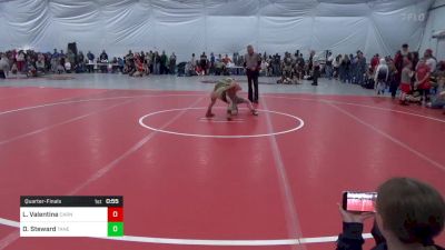 73 lbs Quarterfinal - Luciano Valentine, Carnegie vs Dean Steward, Taneytown