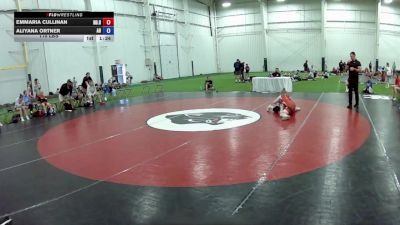 115 lbs Emmaria Cullinan, North Dakota Red vs Aliyana Ortner, Arkansas