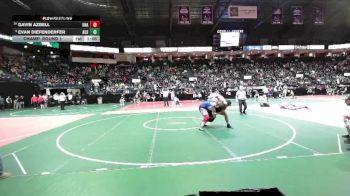 287 lbs Champ. Round 1 - Evan Diefenderfer, AUS1 vs Gavin Azbell, Unattached